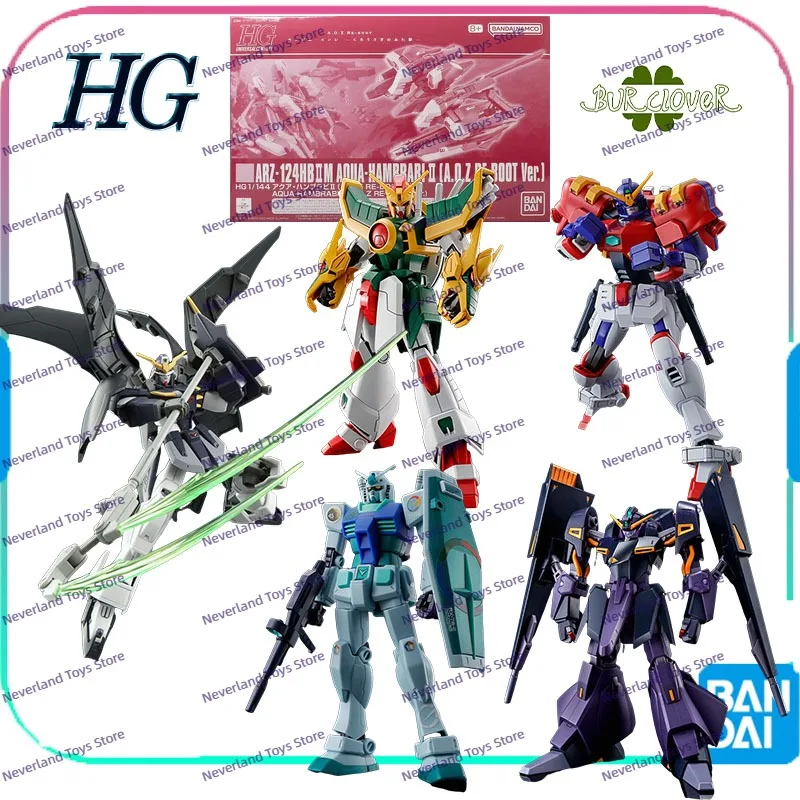 

2BANDAI ORIGINAL HGUC Network Limited Edition Serie ZILIUS GUNDAM REBEN-WOLF RIKO'S ZAKU Figure Toys Gift Collectible IN STOC