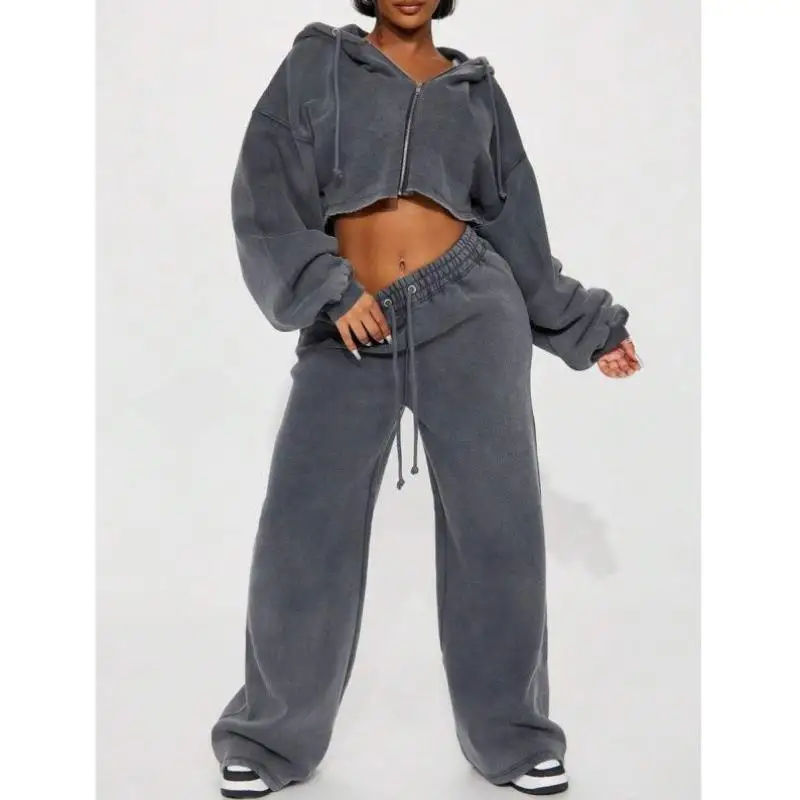 

New Pink Hooded Sportswear Set J 9034 ort Zipper Jaet Casual Leisure Outfit for Men Autumn Season Seven Sve Long