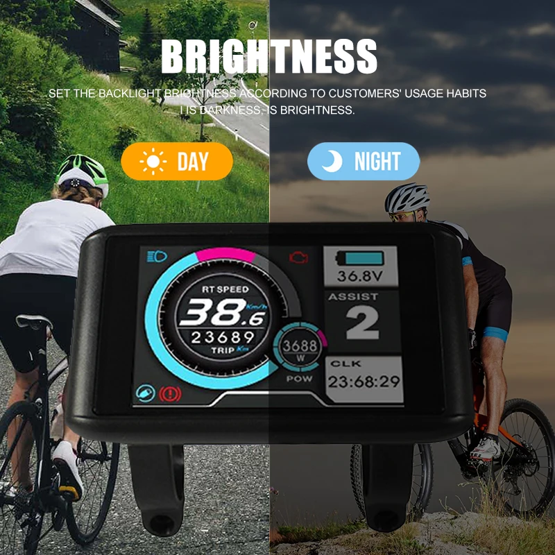 Elektro fahrrad s866 Display s900 ukc1 m3 m5 LCD-Bildschirm mit sm/wasserdichtem Stecker passend zu jn Controller Fahrrad zubehör