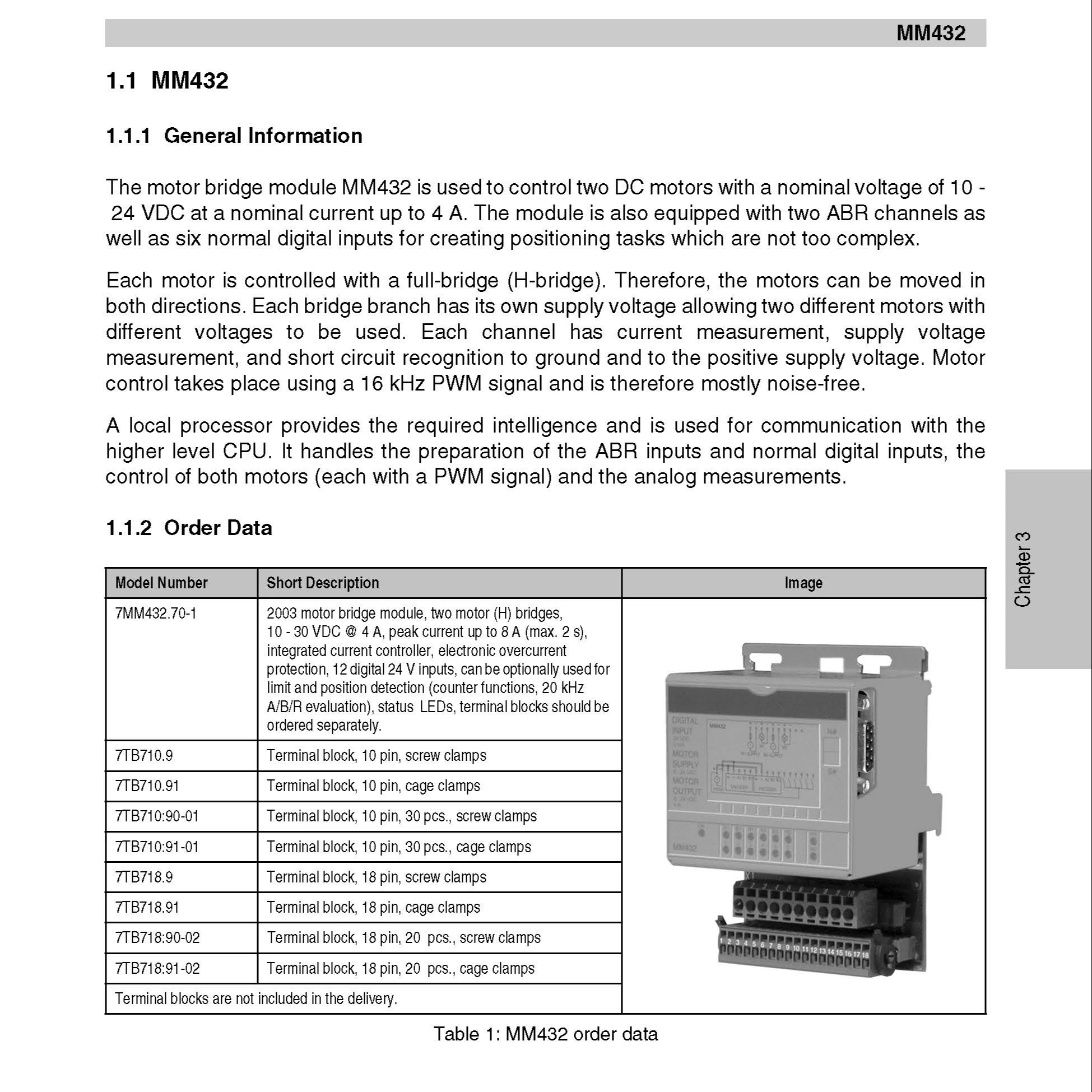 7MM432.70-1  B&R Series 2003 MM, 2x MOTORBR, 2A/24V, 2x ABR, brand-new, original packaging