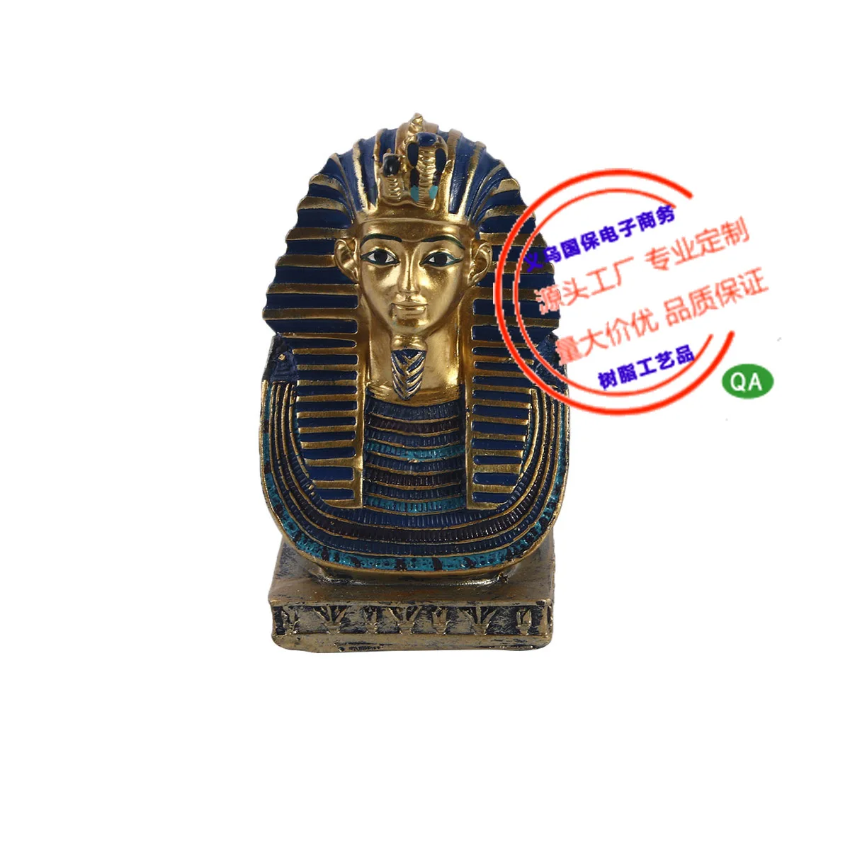 Resin Crafts Ancient Egyptian Cleopatra Egyptian Pyramid Micro Landscape Props Landscaping Decorative Ornaments