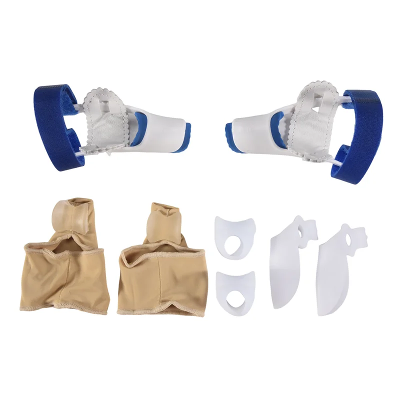 ABKR-발가락 교정기 및 무지외반증 완화 키트 - 엄지발가락 관절 통증 완화, 테일러스 무지외반증, 무지외반증, 해머토, 발가락 분리기