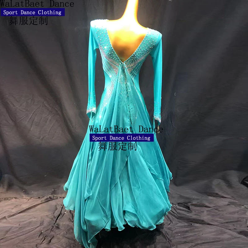 Ballroom Dance Dresses Women New Style Sexy BackTango Flamenco Modren Waltz Ballroom Competition Dancing Dress