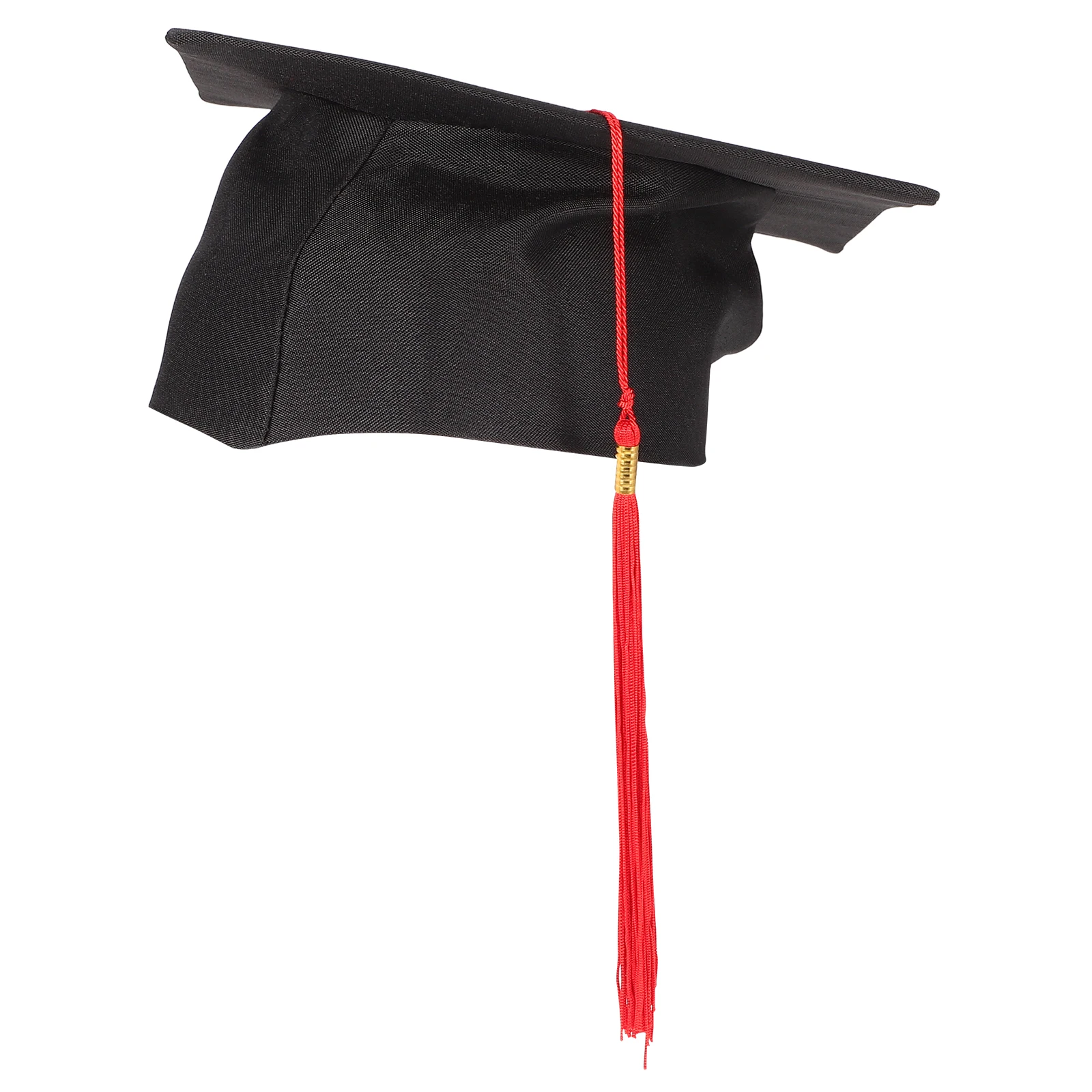 

Doctoral Cap Graduation Hat Comfortable Material Durable Reusable School Party Graduation Hat Celebration Photography