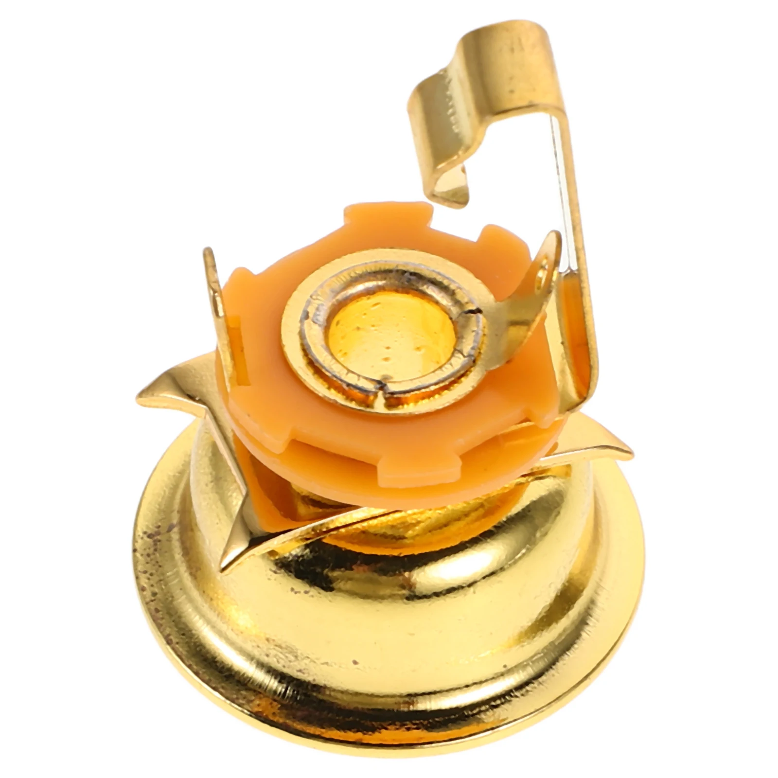 

Round Electric Guitar Jack Flush Mount Stereo Plug Endpin for Bass Socket Metal Barrel