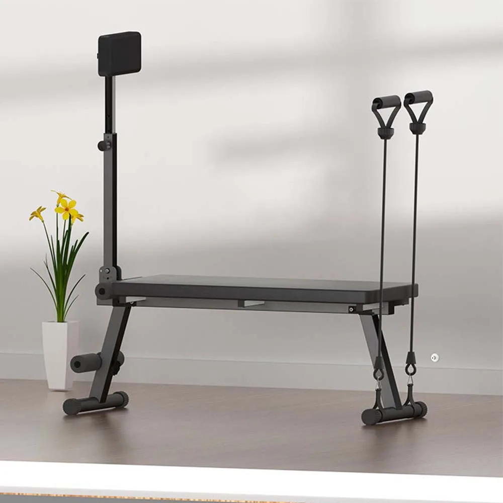 

Multifunctional household stretching bench bed sit-up board with drawstring leggings sandbag cervical relief belt