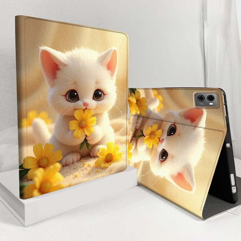 Cute Cat For Lenovo Xiaoxin Lenovo Tab Pad Pro Plus GT K10 P11 M10 Legion Y900 Y700 Inch Tablet Case Soft