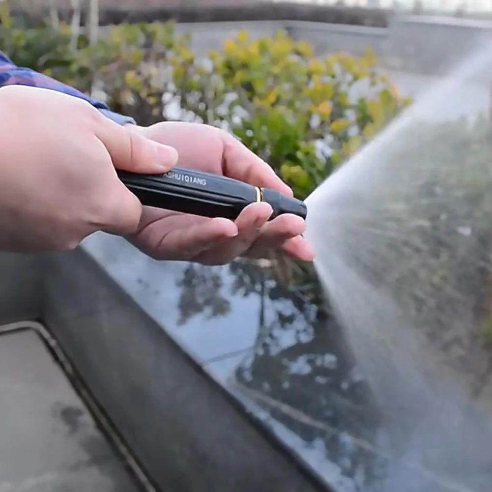 

Водяной пистолет высокого давления, поворотный переключатель на 360°, металлический водяной шланг, распылитель, поливочная труба, насадка для мойки автомобиля для полива сада, мойка автомобиля