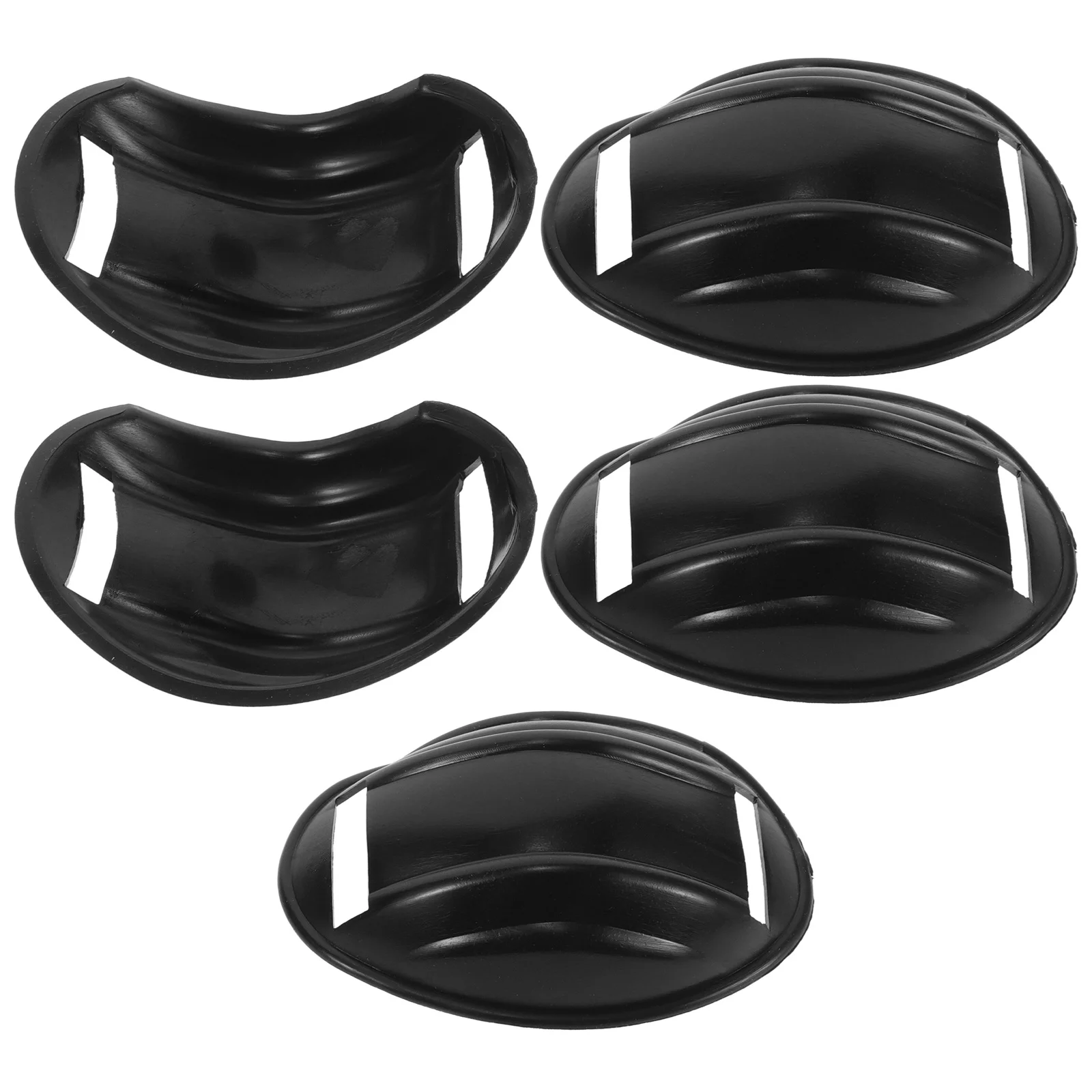 5pcs Chin Pads For Motorcycle Electric Bike Skating Helmets Protection Guard Liner Cup Hard Hat Accessories