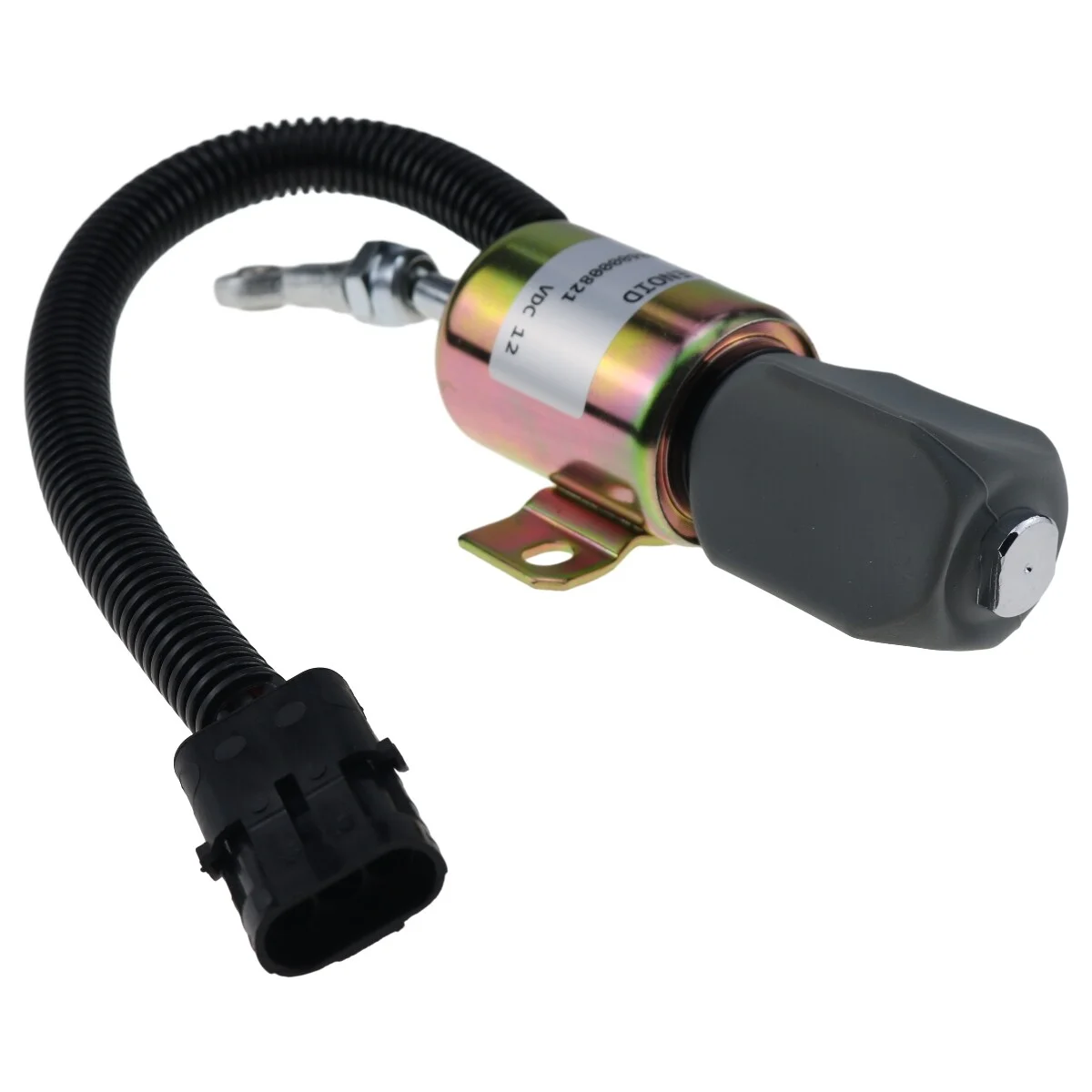 For Excavator Parts 12V Shut Down Solenoid 1757ES-12E8UC3B1S2