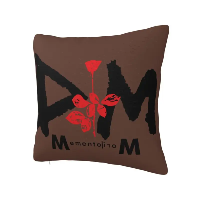 Depeche Cool Mode Electronic Rock Pillow Decor Home Cute Chair Cushion Square Pillowcase