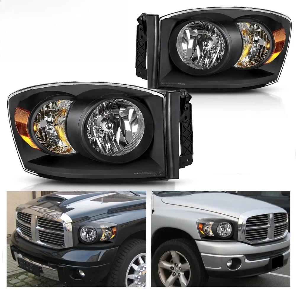 

Комплект фар (пара) для Ram 1500 2500 3500 2006-2008 годов выпуска