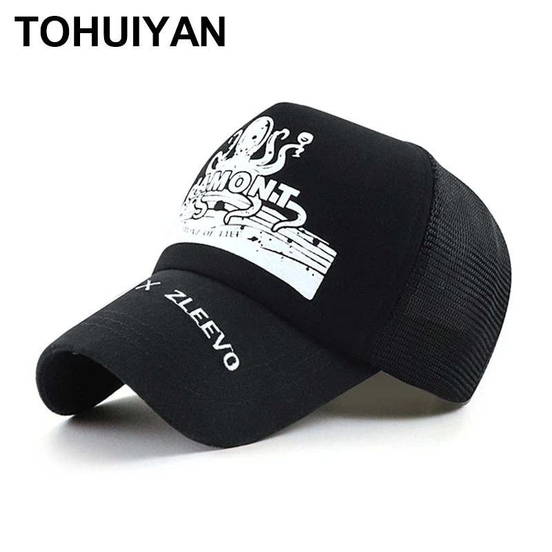 

Cool Animal Trucker Hat for Men Women Brand Summer Baseball Cap High Quality Curved Brim Snapback Caps Gorras Casquette Dad Hats