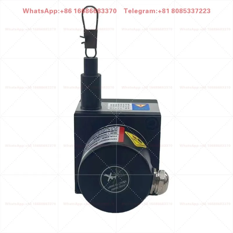 1000mm Range Draw Wire Displacement Sensor Rope Encoder String Pot Potentiometer Type