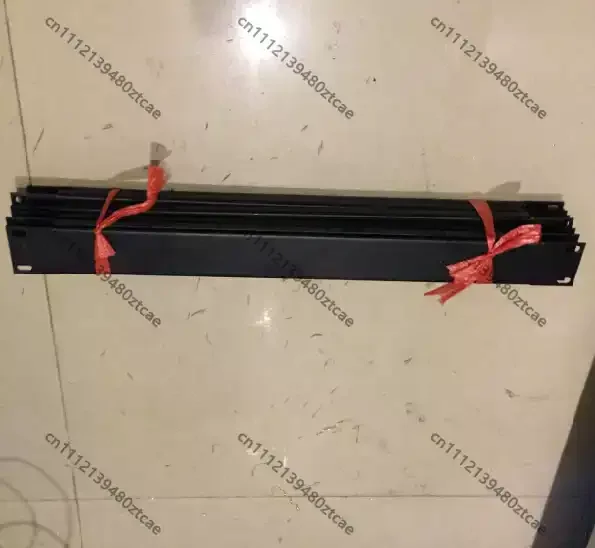 2 Pieces 1U 2U Empty Rack Blind Board Cabinet Sealing Baffle Cover For Stage Audio Lighting Power Distribution Cabinet