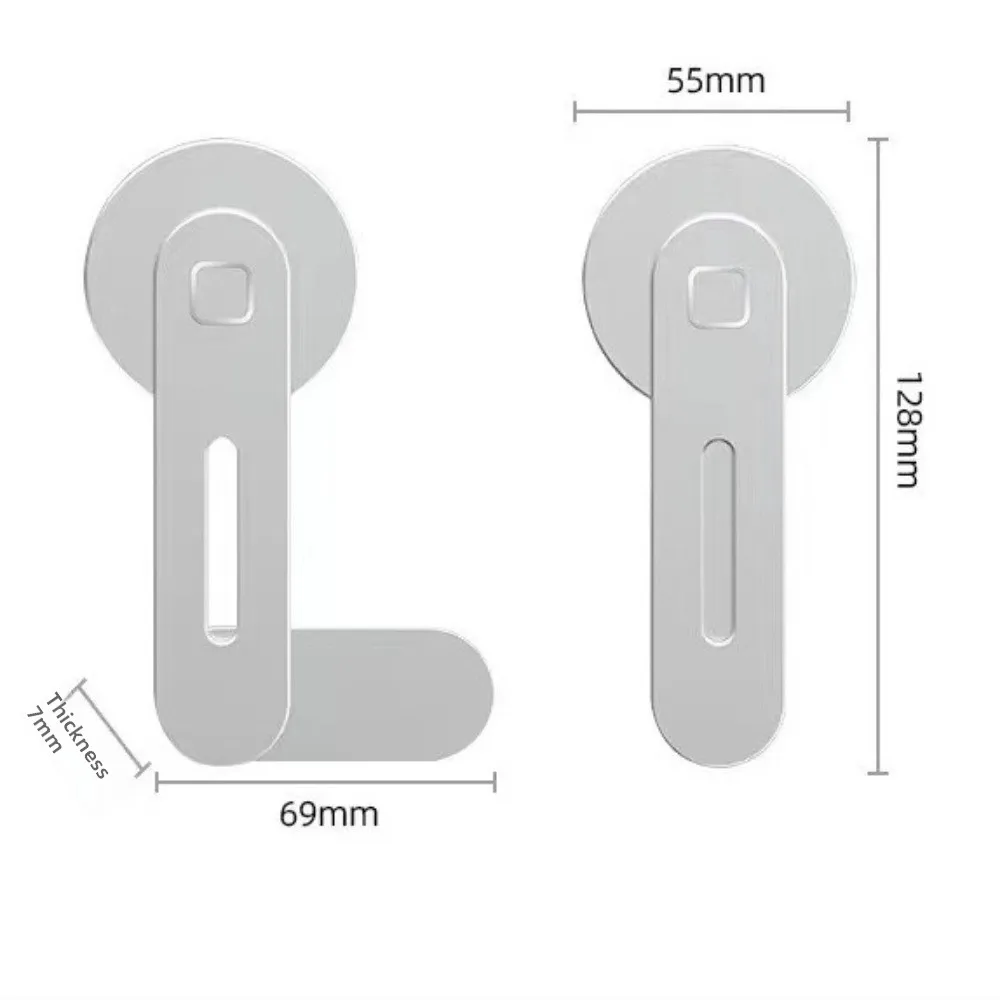 Adjustable Magnetic Arm Magnetic Phone Holder​​ ​​Compatible with For iPhone 12-14​​ Swivels 180° ​​Foldable Phone Stand​​