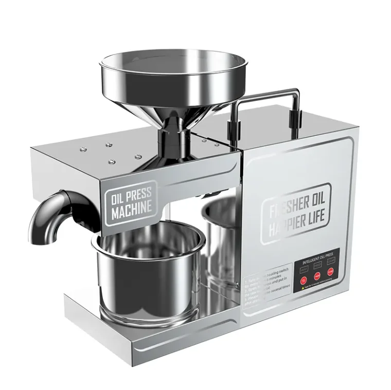 High Efficiency Automatic Commercial and Home Use Cold Oil Pressing Machine New Condition Oil Extractor for Sesame Soybean Oil