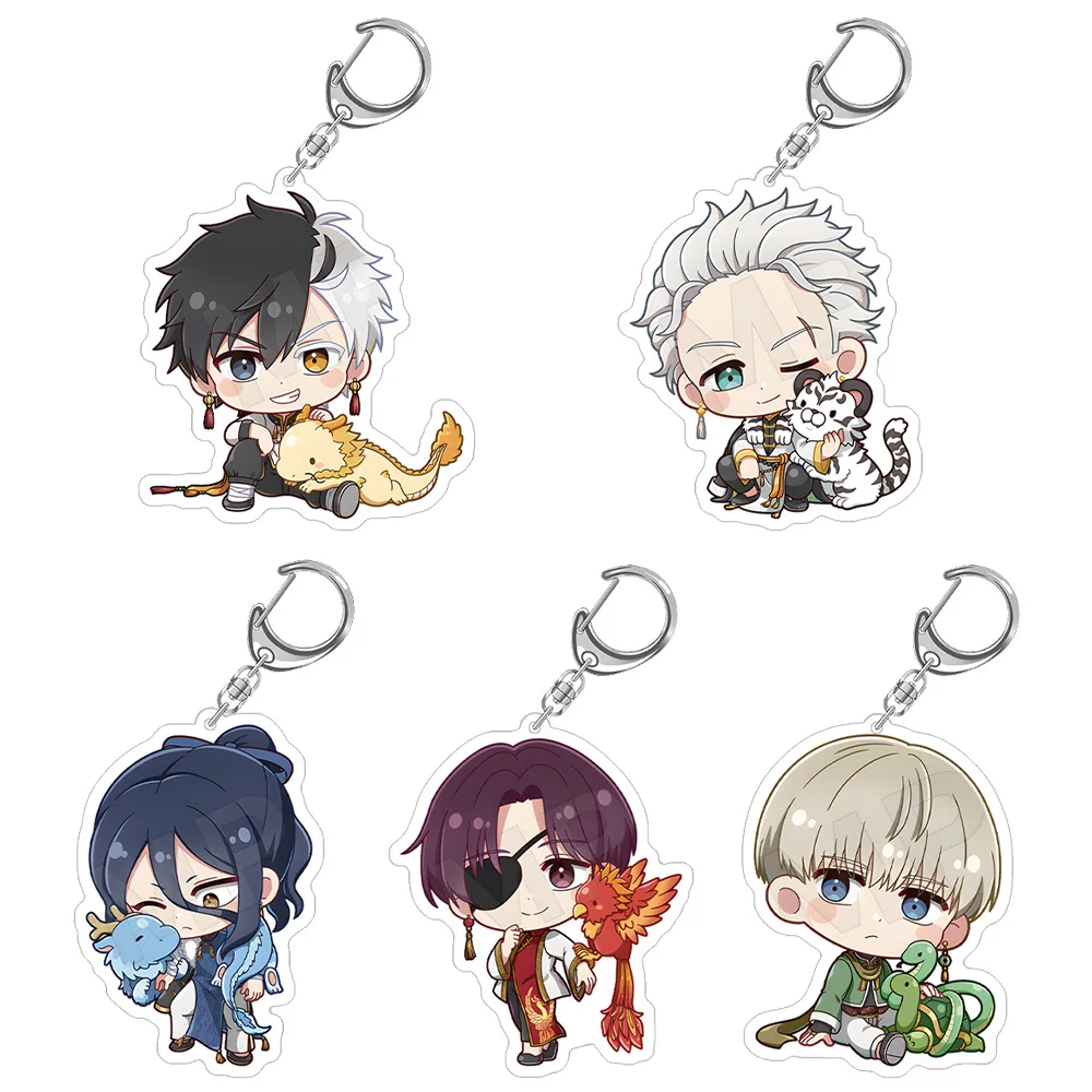 Wind Breaker Five Beasts Hajime Umemiya Hayato Suo Haruka Sakura Hajime Umemiya Kyotaro Sugishita Chibi Anime Acrylic keychain