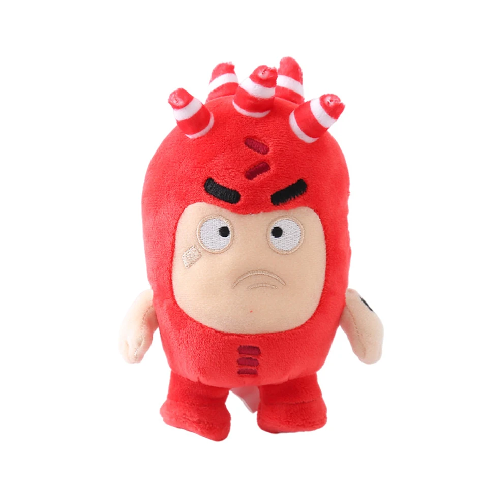 Kawaii Oddbods Fuse Bubbles Newt Pogo Slick Jeff Zee Plush Stuffed Toys Cute Cartoon Anime Mini Dolls Soft Pillow Kid Child Gift