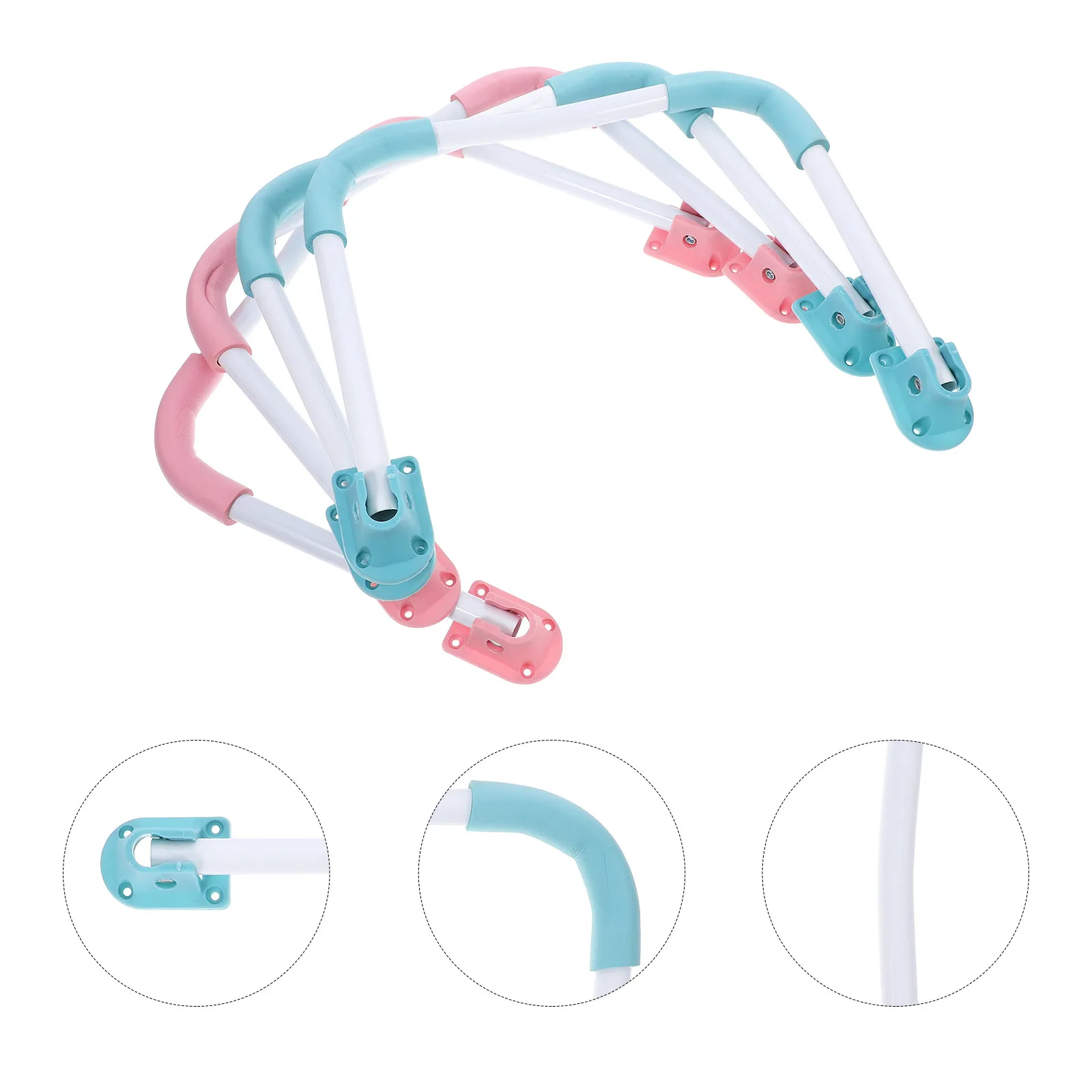 2セット折りたたみ式u字型テーブル脚コーヒーテーブルデスク交換用頑丈なスチール製ポータブル軽量家具脚