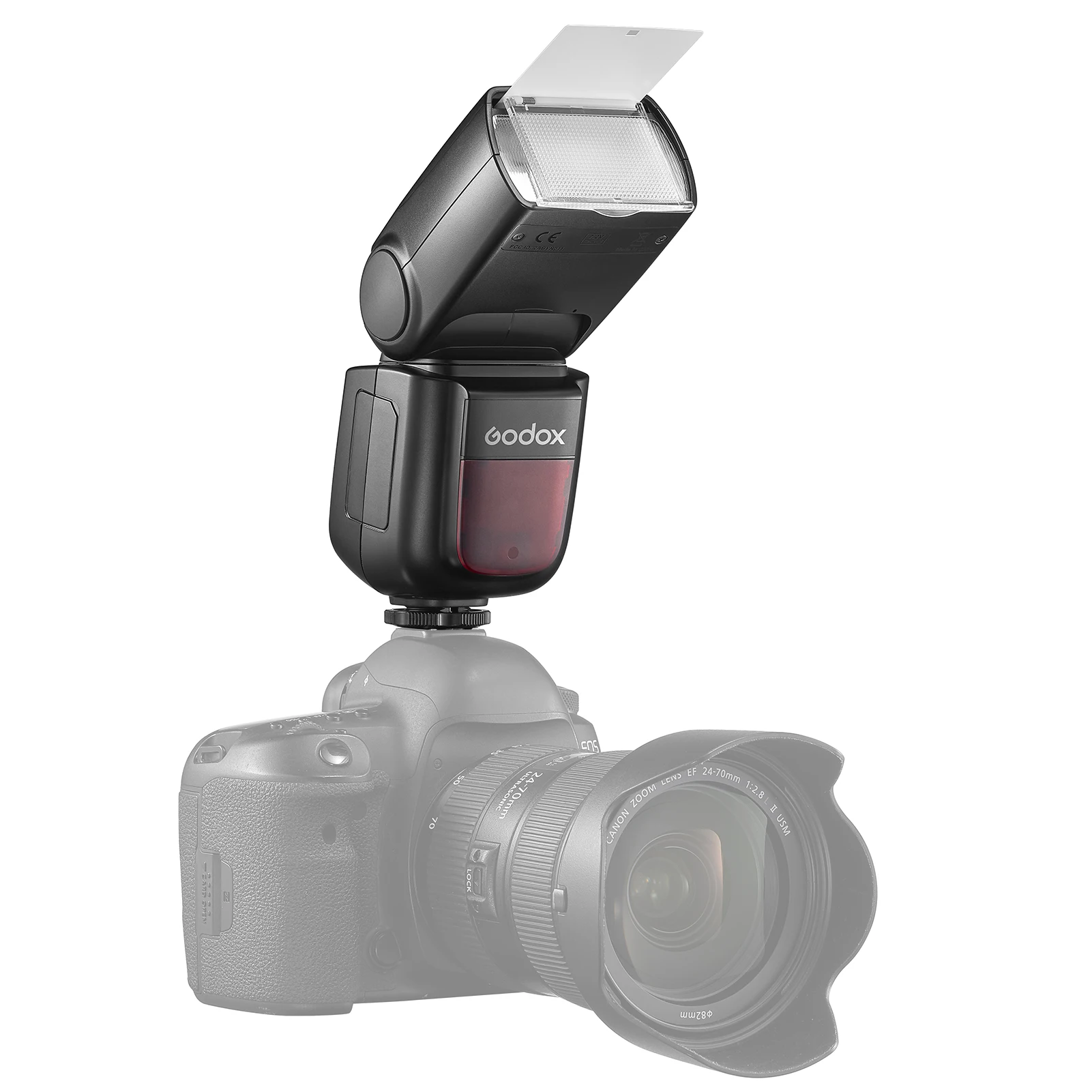 V850III 2.4G Telecamera wireless Flash Speedlite Trasmettitore/ricevitore sulla fotocamera