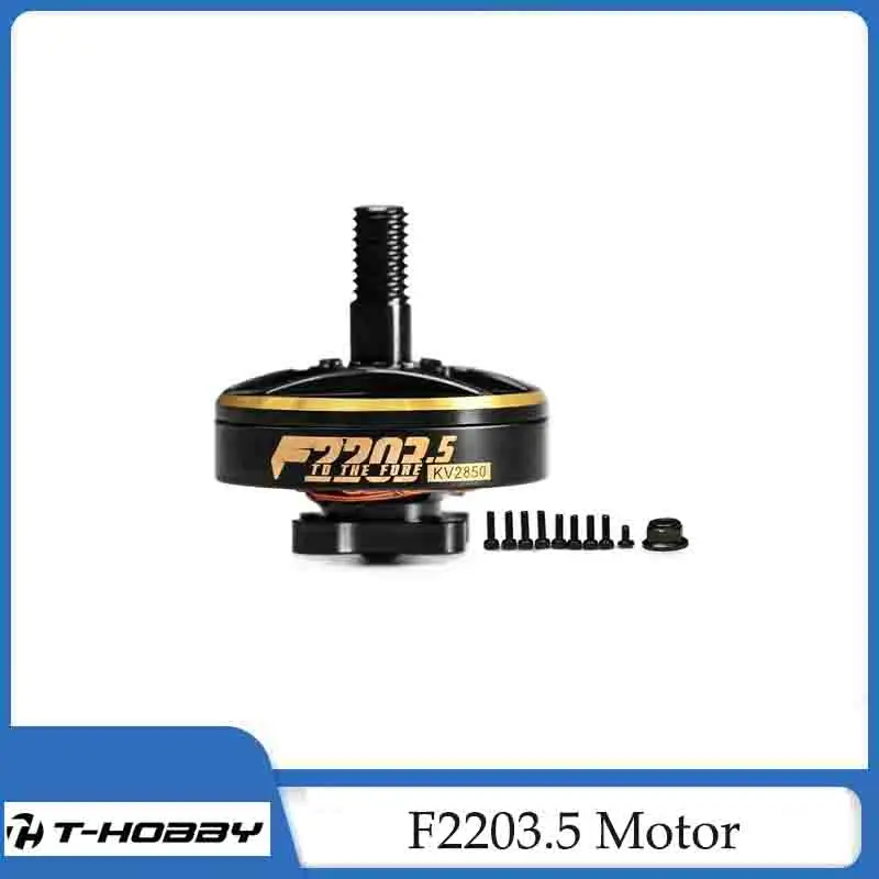 

Бесколлекторный двигатель T-MOTOR F2203.5 1500KV 2850KV 3550KV 3~4S 4~6S для 3-дюймовых Cinewhoop, 4-дюймовых Toothpick, 5-дюймовых Long Range FPV дронов и радиоуправляемых моделей