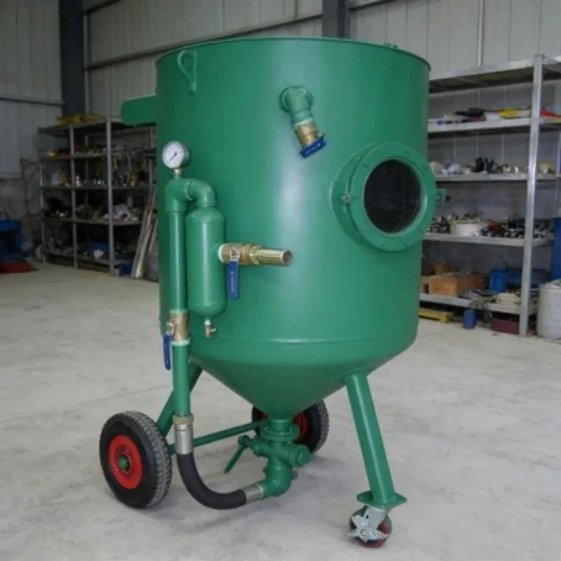 High Efficiency Sandblasting Machine for Large Tank Exterior Anti-Rust Coating Preparation