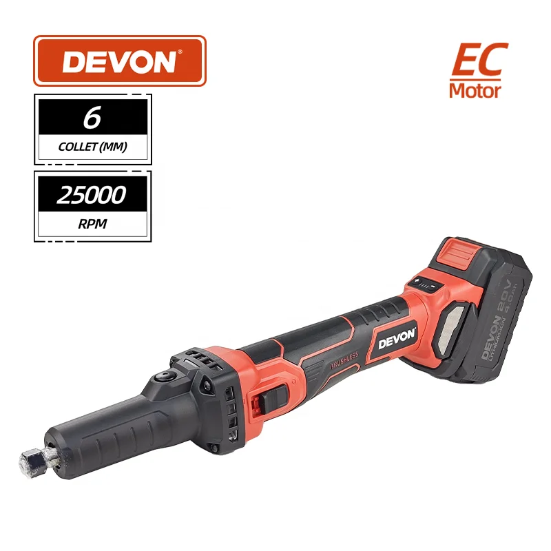 

Пневматическая шлифовальная машина DEVON 2910-Li-20 для шлифования или полировки