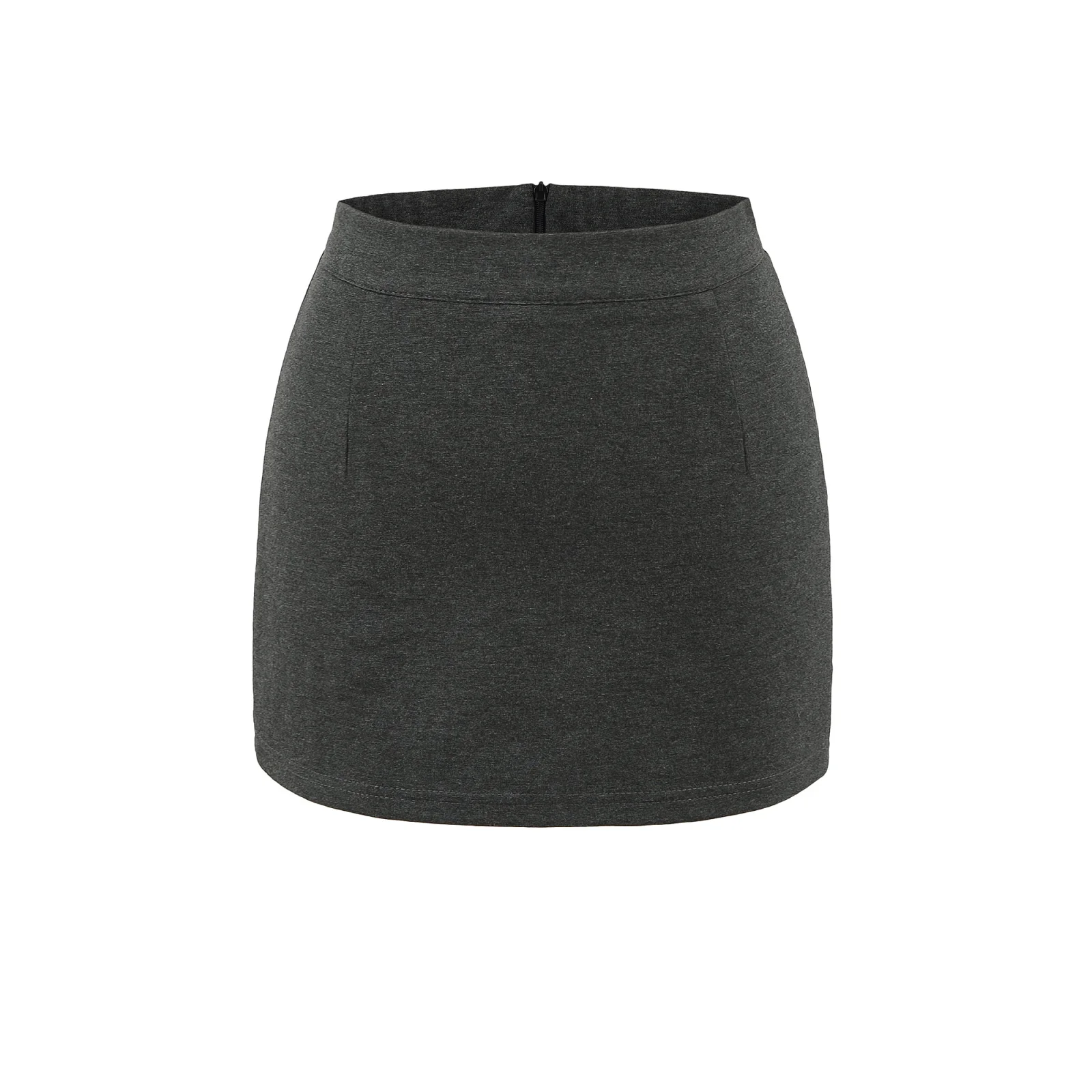 하이웨이스트 엘라스틱 반치마 여성 여름 다용도 슬림핏 노출방지 섹시한 여성 랩 숏 스커트 원스텝 스커트