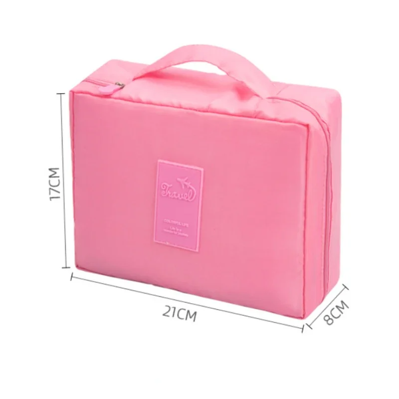 New Large-capacity Portable Cosmetic Storage Bag Multifunctional Makeup Box Travel Wash Bag Makeup Bag Bathroom Organizer Case