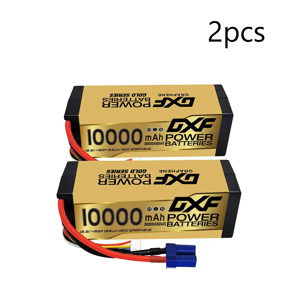 GTFDR DXF Lipo-Akku 2S 3S 4S 6S 10000mAh 9200mAh 6500mAh 7000mAh 1550mAh 150C für RC 1/8 1/10 Auto LKW FPV Quadcopter Drohne 8