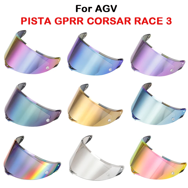 

Козырек для мотоциклетного шлема для AGV PISTA GPR GPRR CORSA R RACE 3, щиток для шлема, защита от ультрафиолета, лобовое стекло, аксессуары для мотоциклов Casco