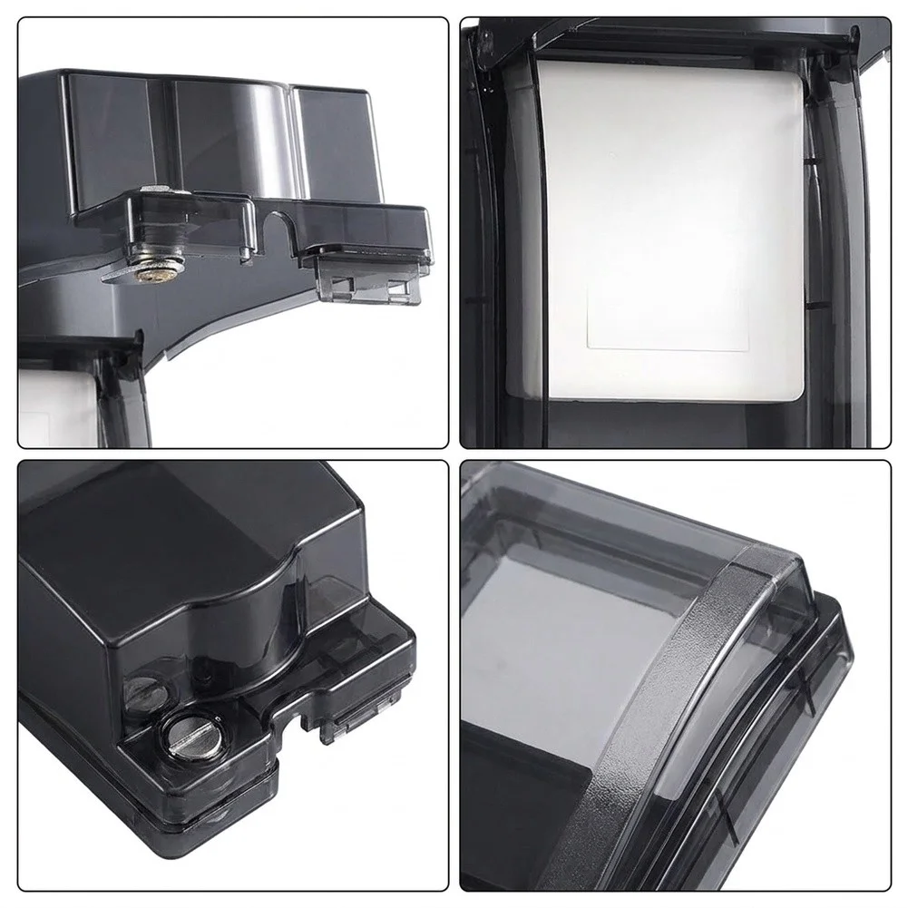For High Humidity Areas Lockable Outlet Box Socket Protection Weatherproof Switch Box Reliable Locking Mechanism