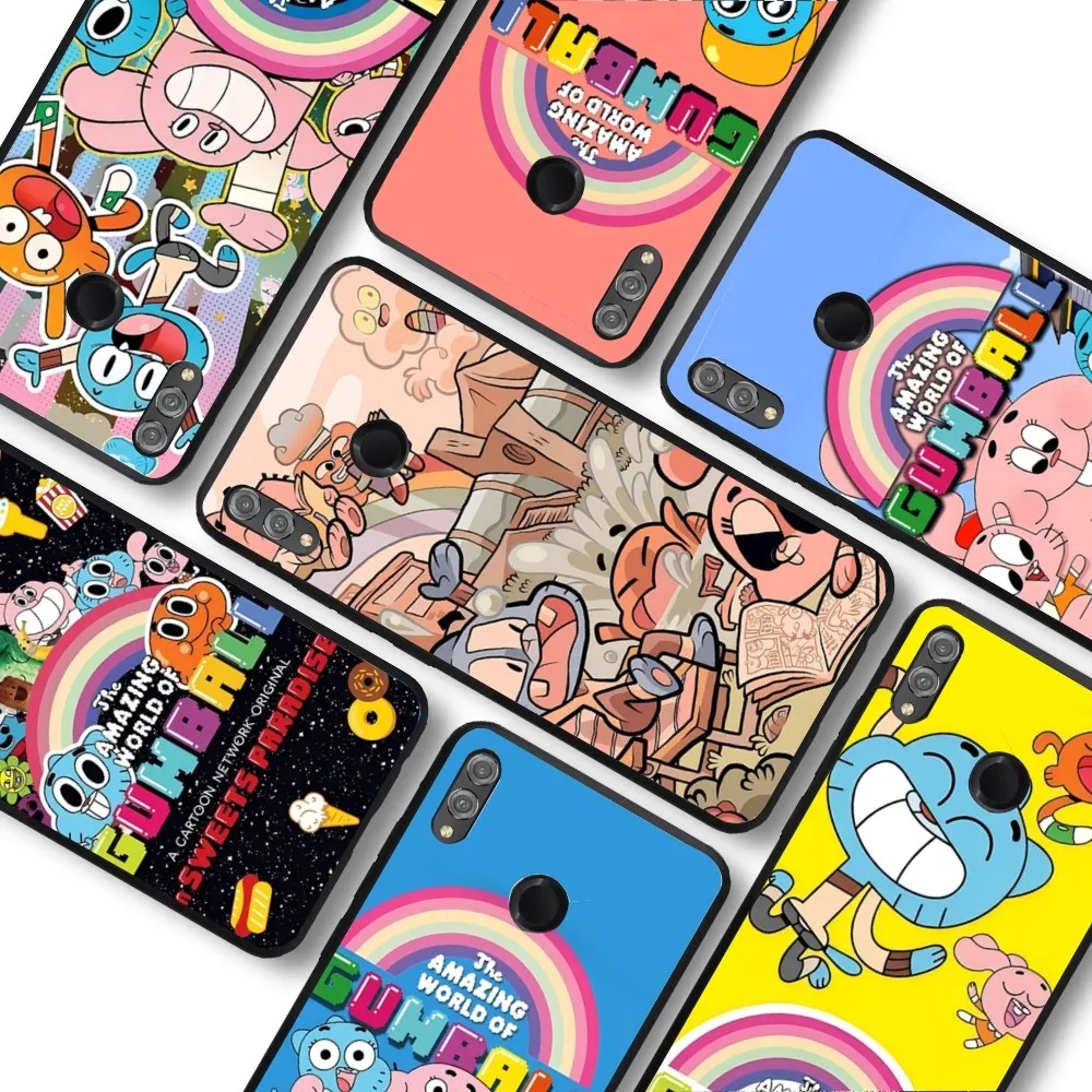 The Amazing World Of G-Gumball Phone Case For Huawei Honor 10 lite 9 20 7A 9X 30 50 60 70 pro plus Soft Silicone Cover