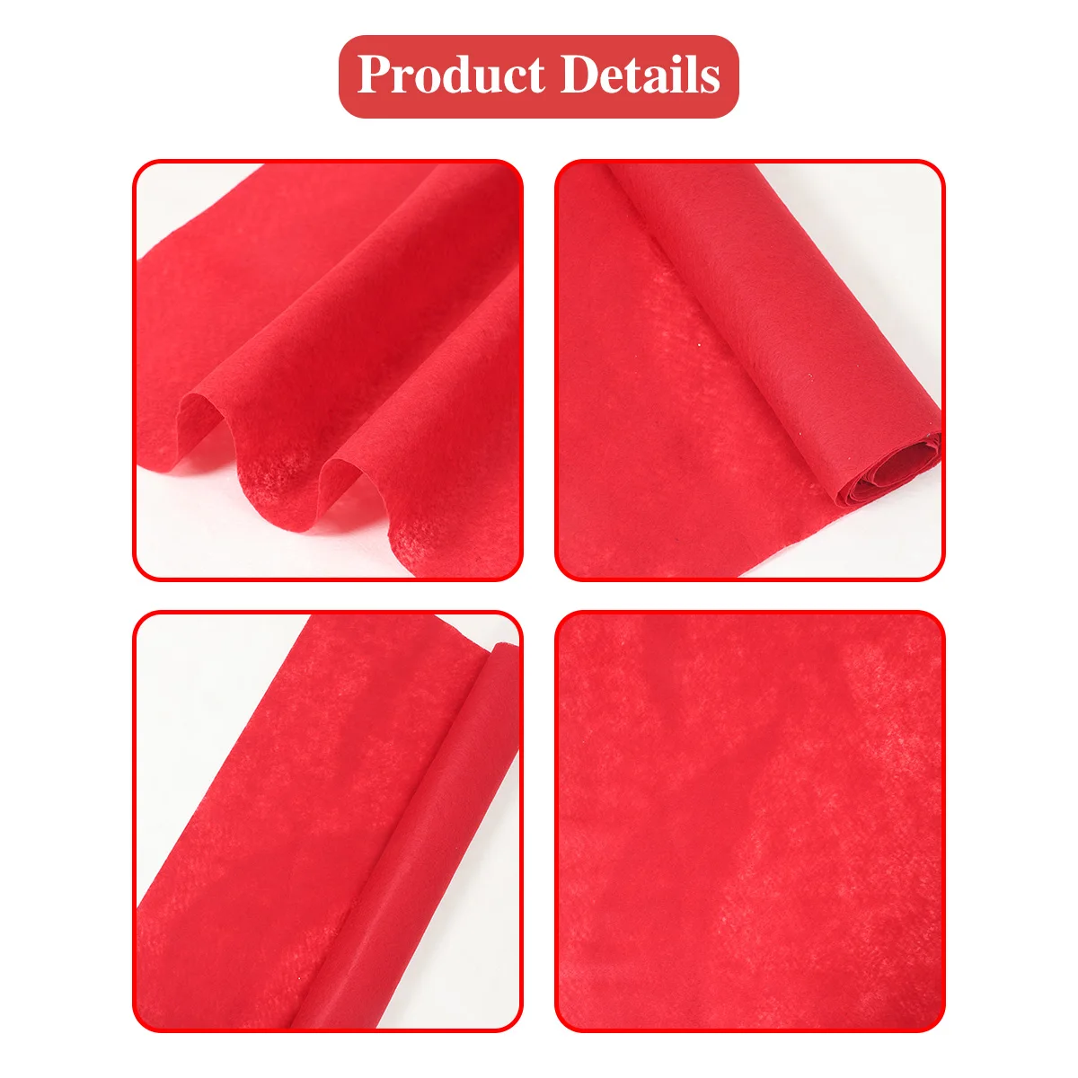 السجادة الحمراء للحدث غير قابلة للانزلاق سجادة الزفاف عيد ميلاد السجادة الحمراء حفل السهرة المرحلة السجاد الزفاف السجاد عيد ميلاد السجاد #5