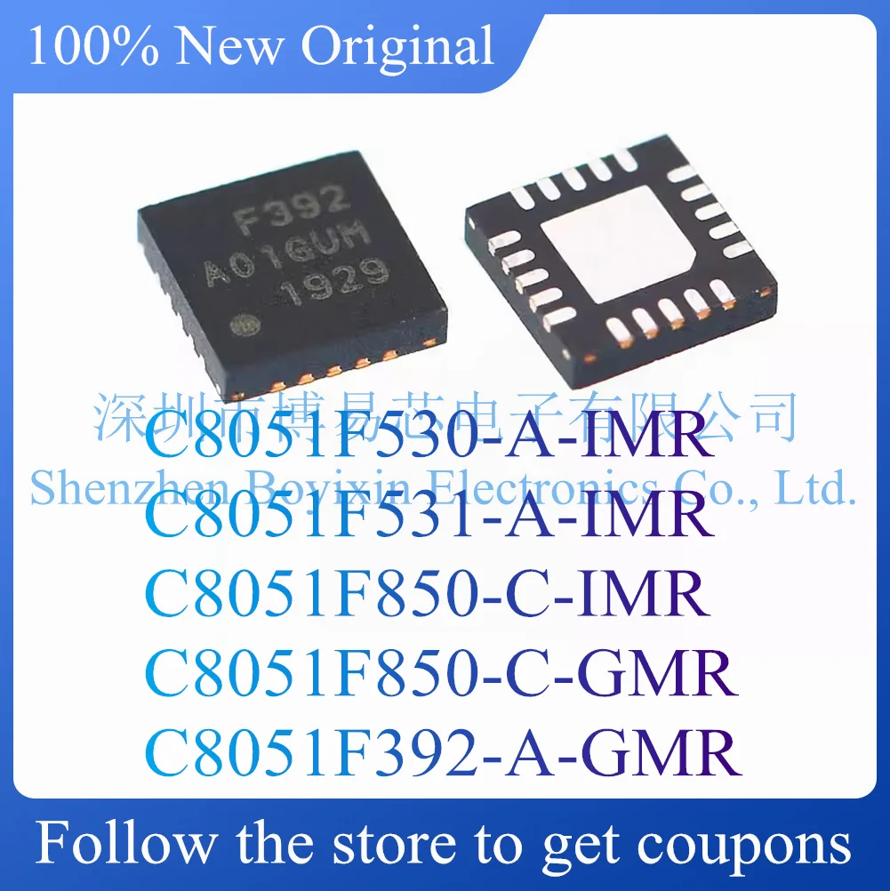 

NEW C8051F530-A-IMR C8051F531-A-IMR C8051F850-C-IMR C8051F850-C-GMR C8051F392-A-GMR.Original Product.