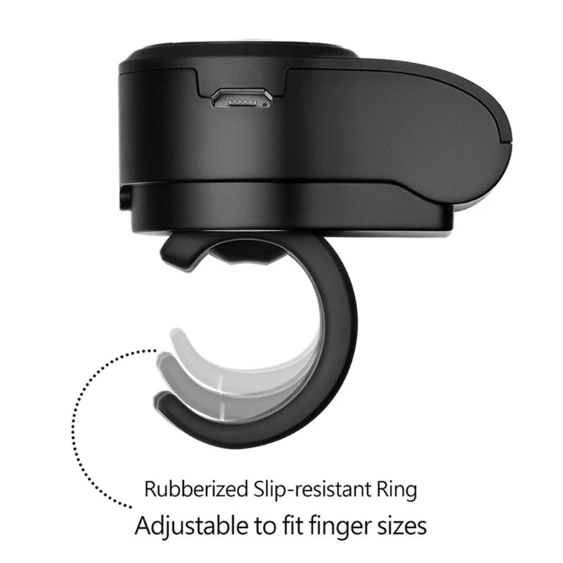 2.4GHz Presenter for Windows-MAC Linux-Android Finger Ring Presentation Remote