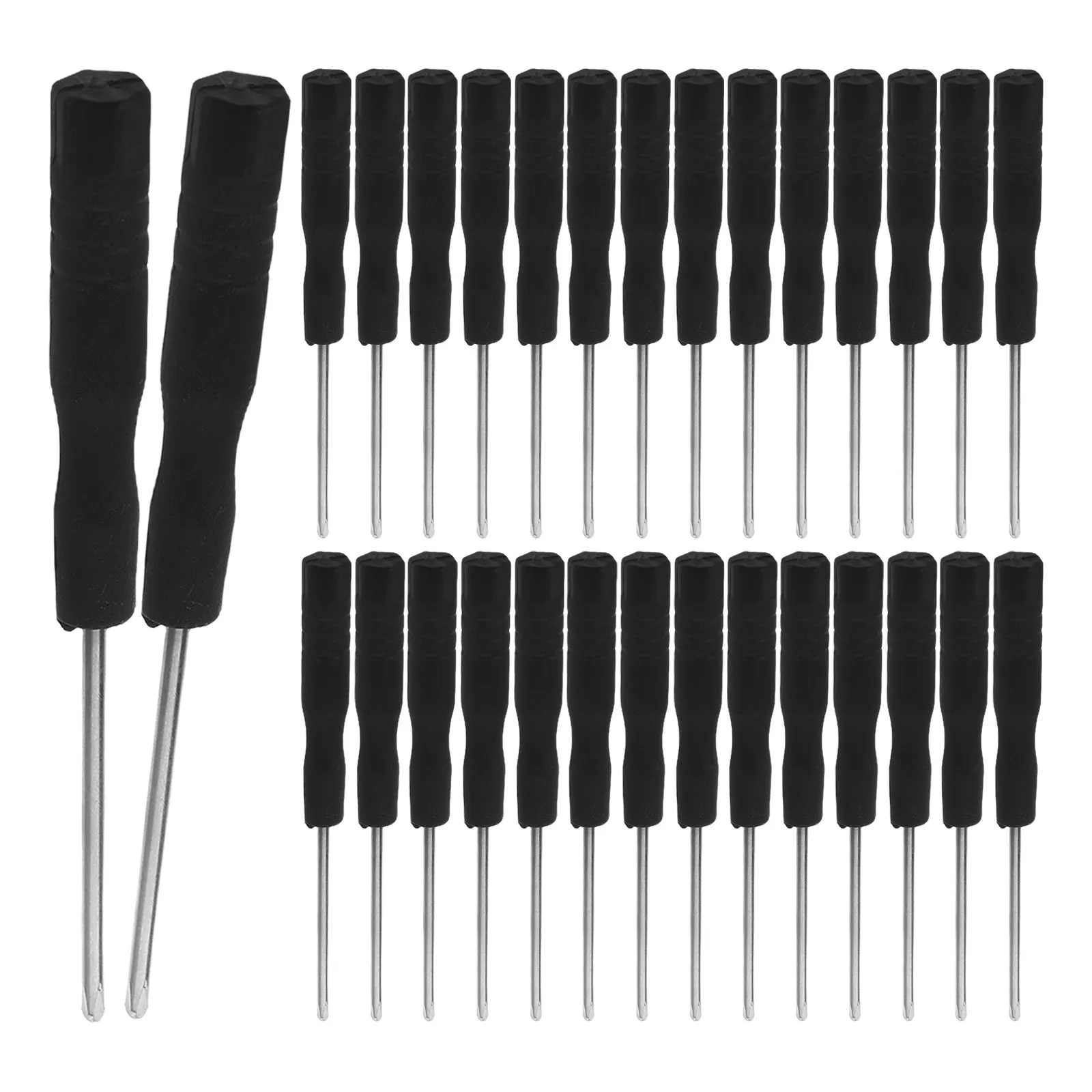 30-Piece Mini Precision Screwdriver Set for Eyeglasses, Watches & Electronics Repair – Non-Slip Handle