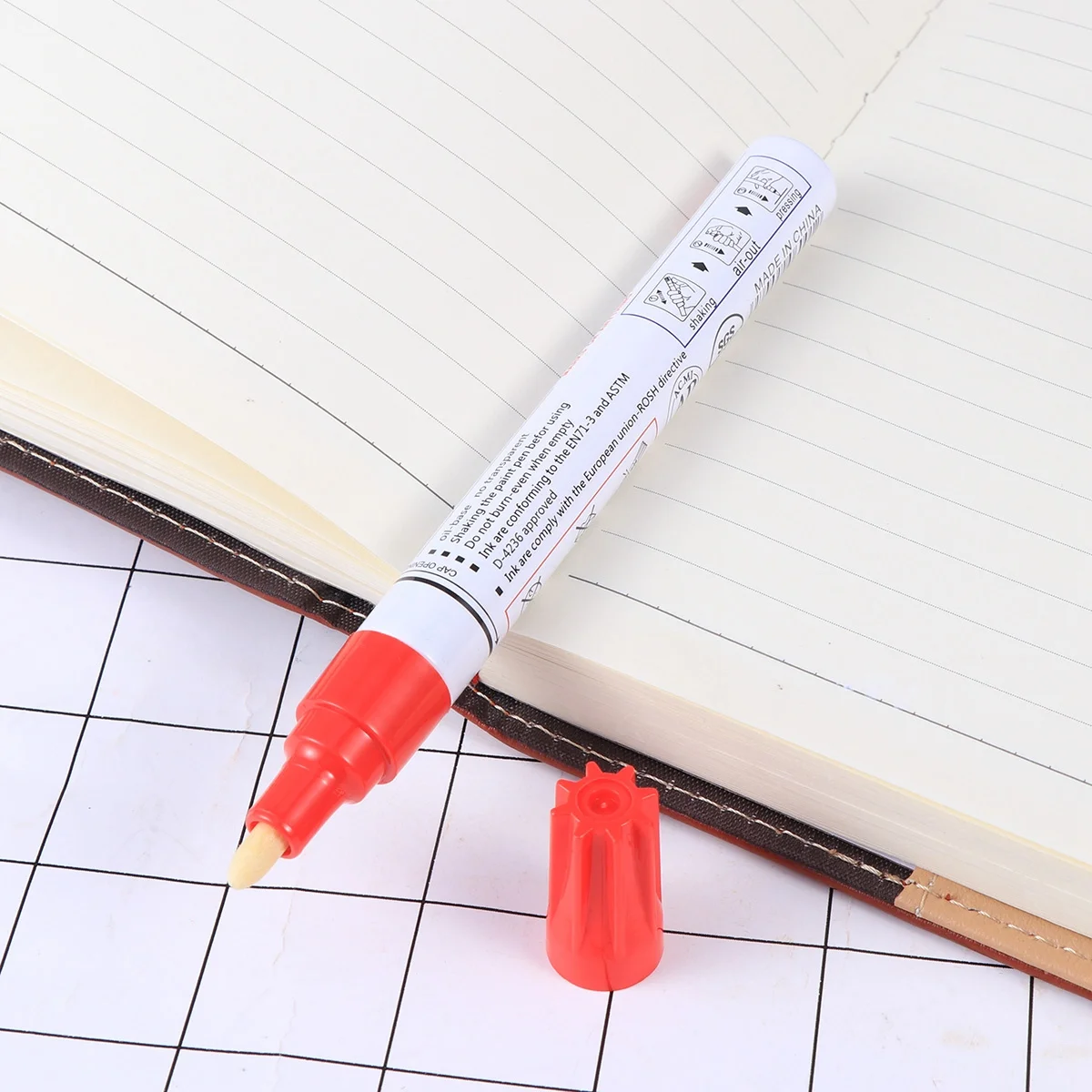 

Car Paint Repair Pen Red Scratch Touch Up Tool For Auto Metal Glass Wood Stone Plastic Automotive Touch-Up Paint Marker