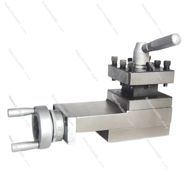 WM180 Tool Post Mini Lathe Accessories Metal Lathe Tool Post Tool Assembly Quick Change Lathe Post 90mm Stroke