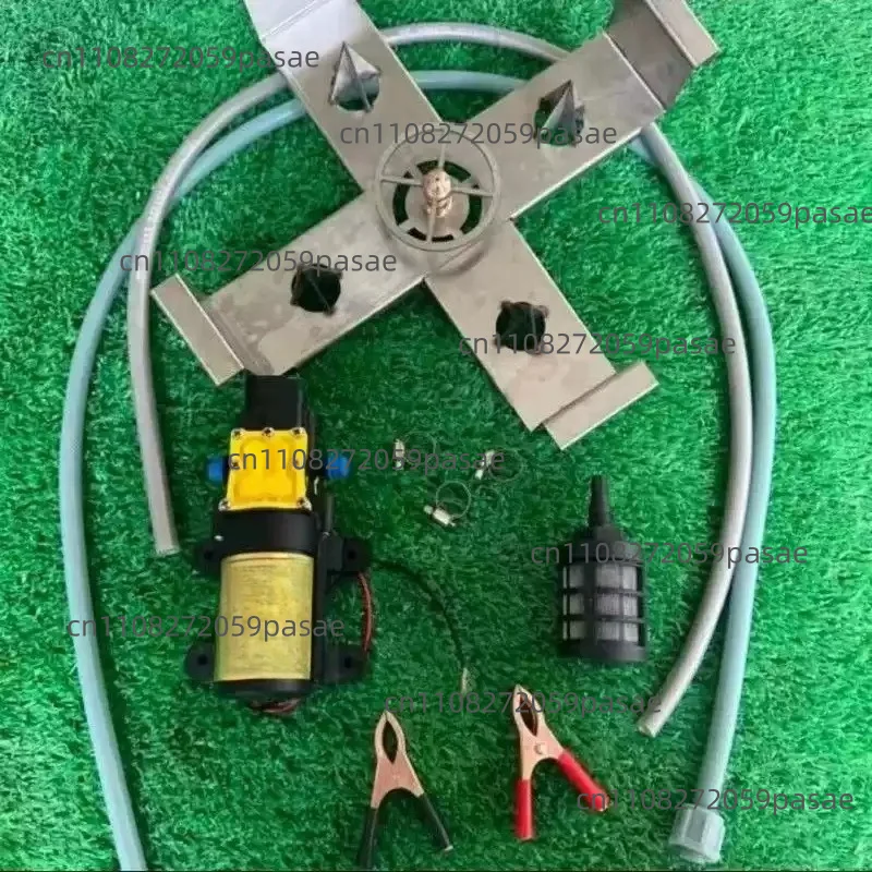 Cleaning Bottle Flushing High Pressure Single Pump Double Pump, Stainless Steel Material, Plant Protection Bottle Driver