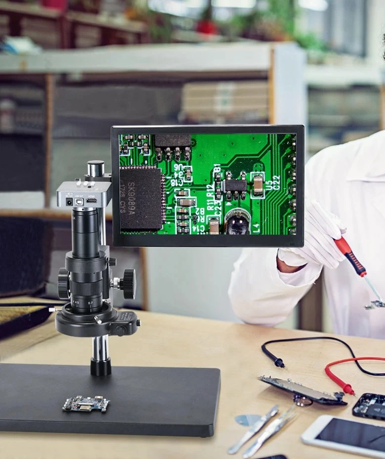 48 million Pixel Industrial Camera Electronic Video Microscope