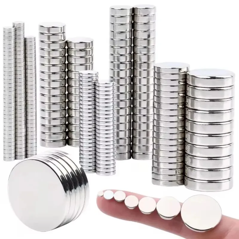 New Super Powerful Mini Round Disc Magnet Strong Magnetic Fridge Magnets for Decor, Refrigerator, Crafts, DIY, Office, 10x3/5/10
