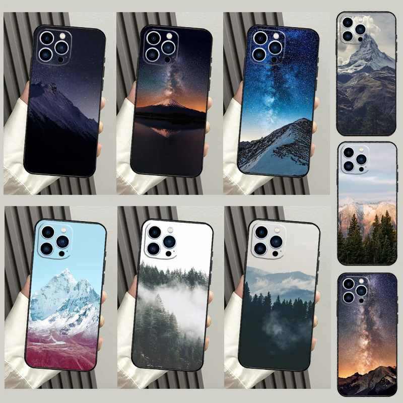 Beautiful Nature Forest Mountain Case For Samsung Galaxy M15 M35 M55 M06 M16 M36 M56 M53 M13 M12 M11 M51 M32 M52 M14 M34 M54