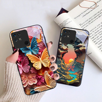 Tiangong Landscape For Xiaomi Mi 9 SE 12 12T 13 13T 14 Pro 11 A3 A2 6X Pocophone F1 10T Lite 5G Mix 2S Black glass phone case