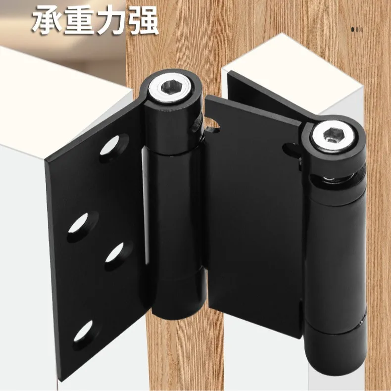 

Double-directional freely opening closing door hinge, spring hinge, inside outside opening door automatic rebound hinge