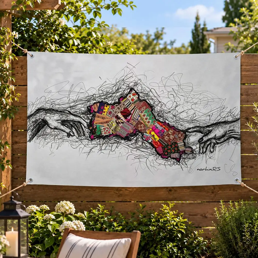 Culture Region Kurdistan Flags Decorative Flag Banner Indoor Outdoor Garden Yard Patio Party Camping Wall Decor Gift