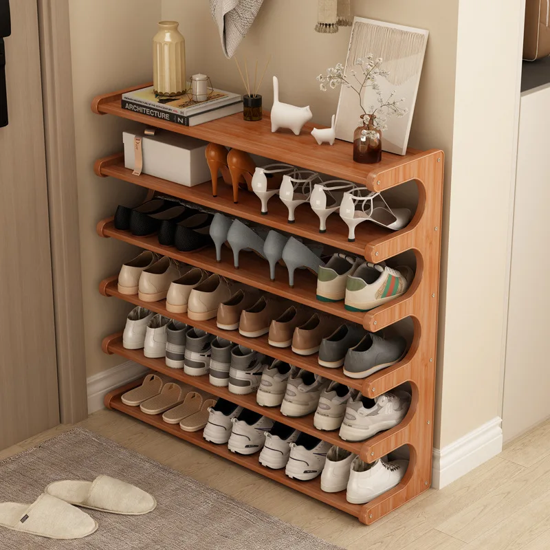 

Shoe rack household door storage dustproof simple multi-layer entry