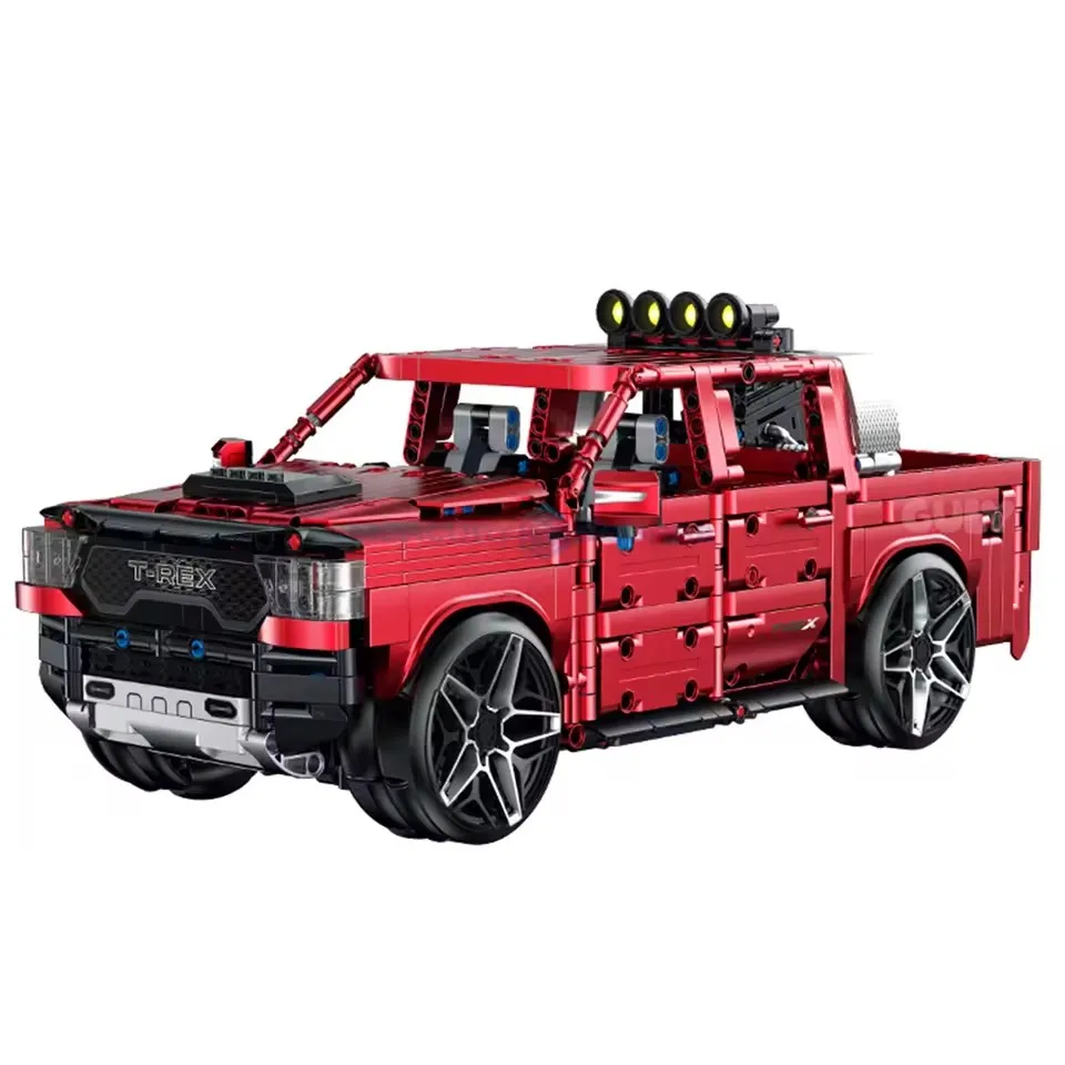 สินค้าใหม่ในสต็อก GULY 10633 MOC ชุดตัวต่อรถ SUV เทคโนโลยี รถกระบะ ของเล่นตัวต่อประกอบ ของขวัญคริสต์มาสสำหรับเด็ก