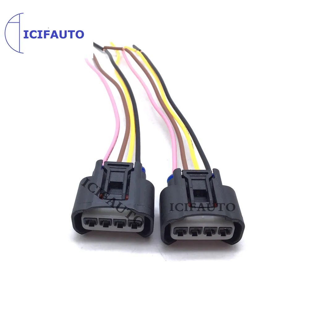 90980-11885 for Toyota Lexus for Denso Ignition Coil 4 Way Female Connector Harness Plug Pre Wired 9098011885 / 90980 11885